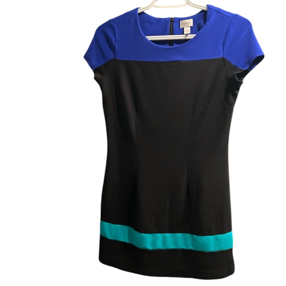 🌟 Dynamite Colorblock Midi Dress – Size Medium – Sleeveless – Preloved 🌟